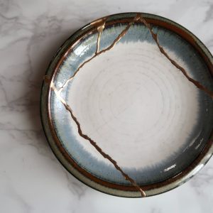 Assiette kintsugi